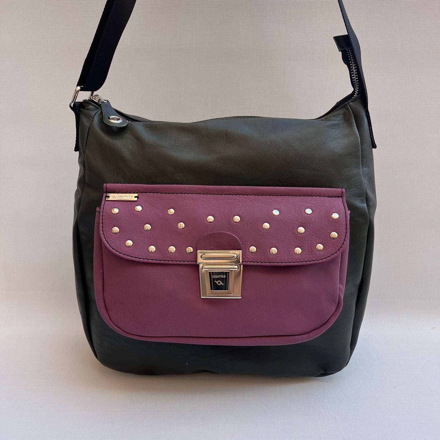 Caomka Tote Bag · Special Edition · BioCuir® natural leather · Unique Piece 12391