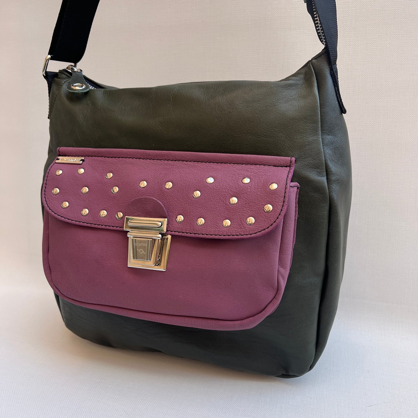 Caomka Tote Bag · Special Edition · BioCuir® natural leather · Unique Piece 12391