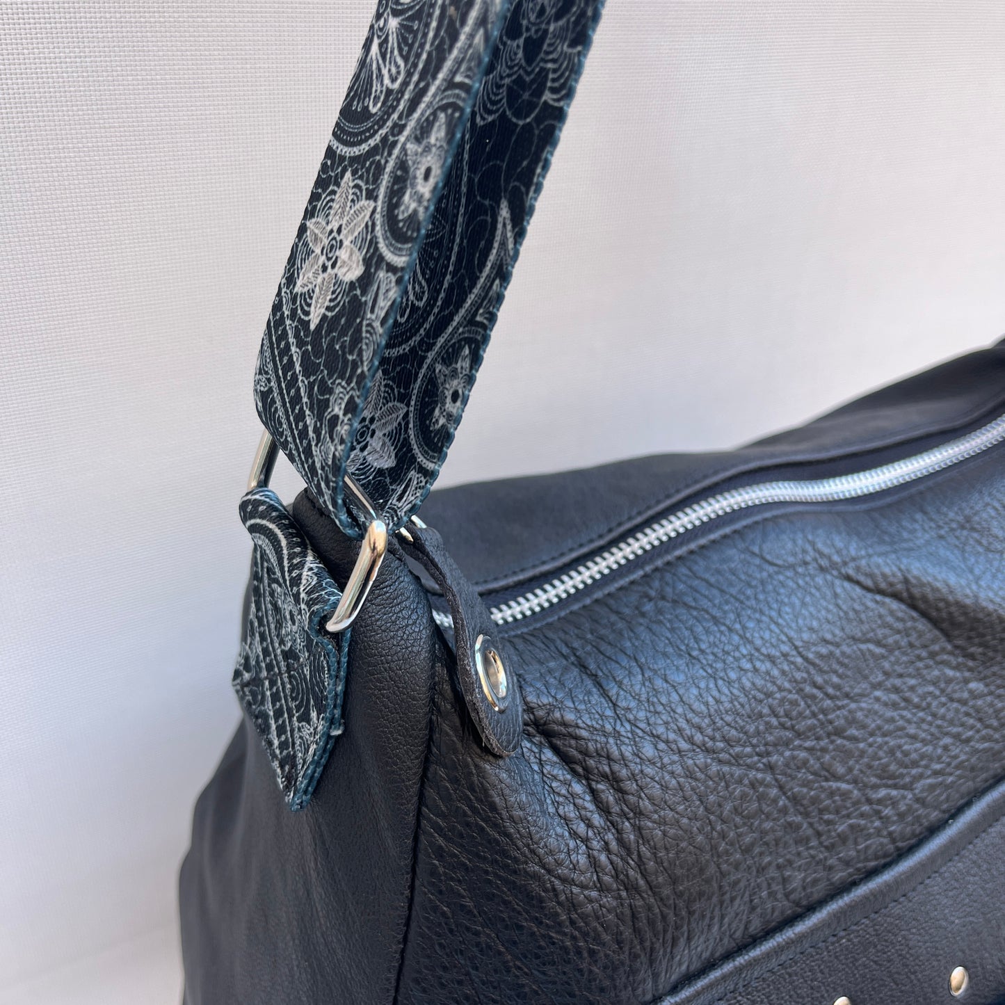 Caomka Tote Bag Special Edition BioCuir® Natural Leather Unique Piece 12392
