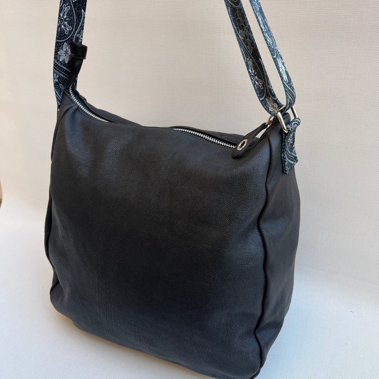 Caomka Tote Bag Special Edition BioCuir® Natural Leather Unique Piece 12392