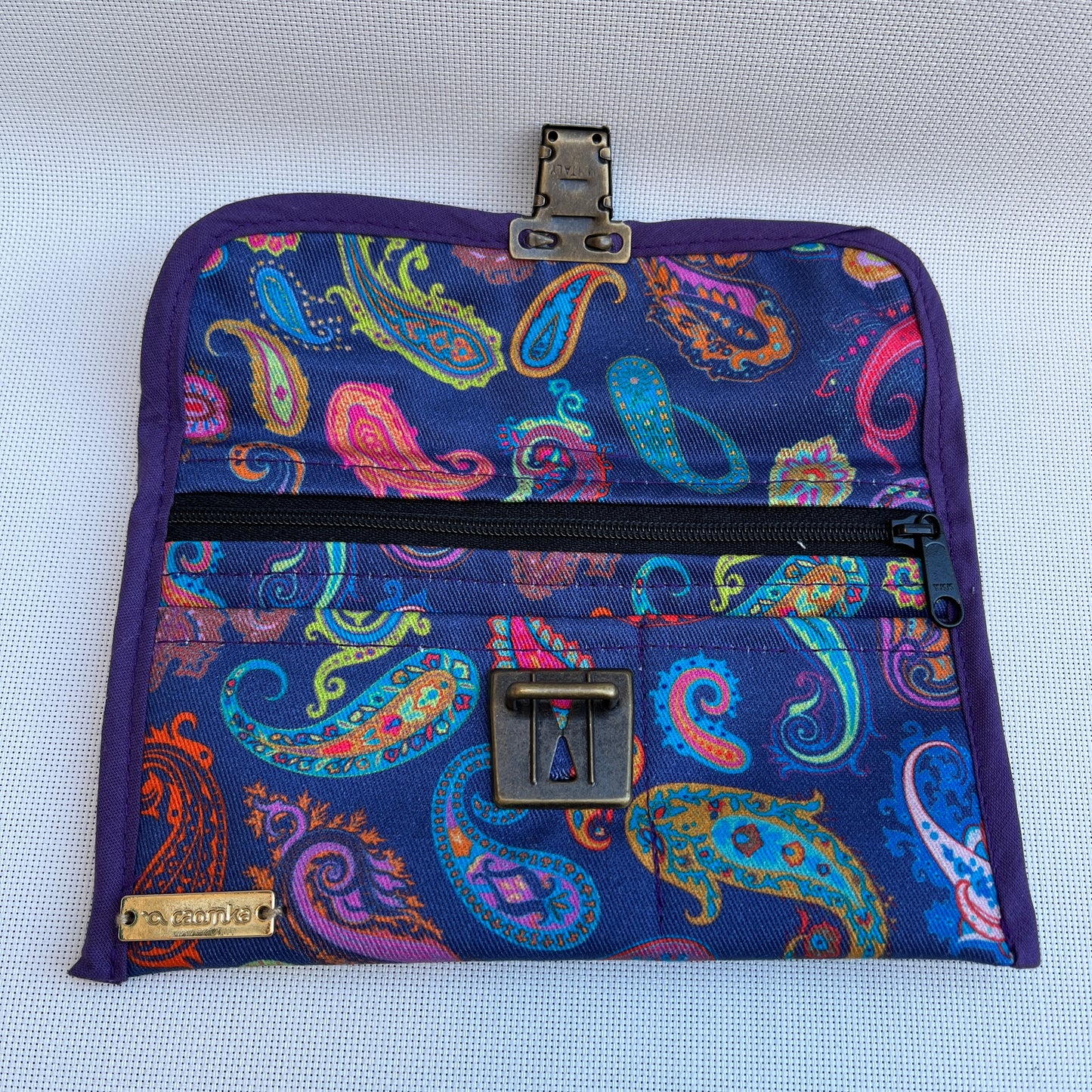 CAOMKA Flat Coin Purse Unique Piece No. 10868