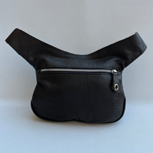 Premium Black &amp; Silver Natural BioCuir® Leather Exclusive Part No. 11963