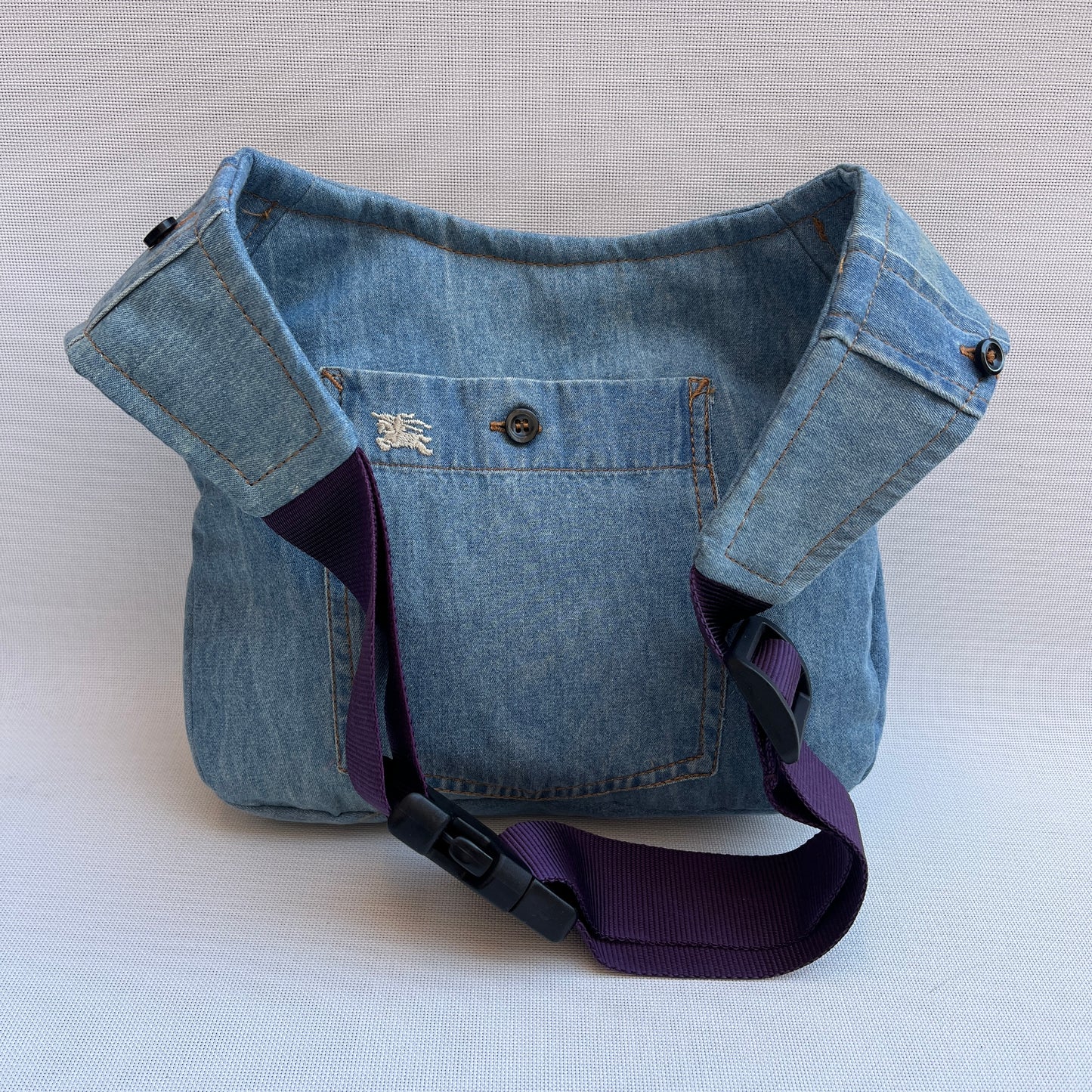 Geometric ♻️Jeans Recycled ♻️ Unique Piece No. 13328