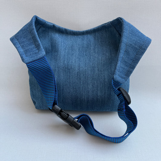 Special Jeans &amp; Japanese Flowers Unique Piece No. 10982