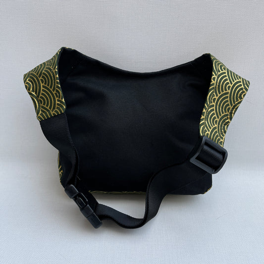 Black & Japanese Waves Golden · Pieza Única Núm. 12580