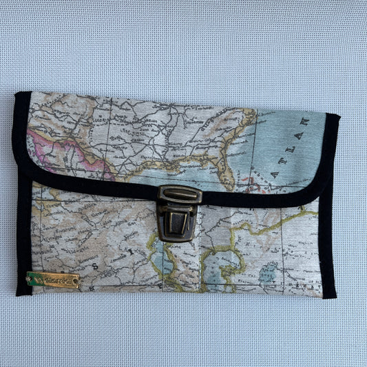 CAOMKA Flat Coin Purse Unique Piece No. 10874