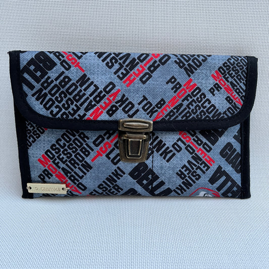CAOMKA Flat Coin Purse Unique Piece No. 10871