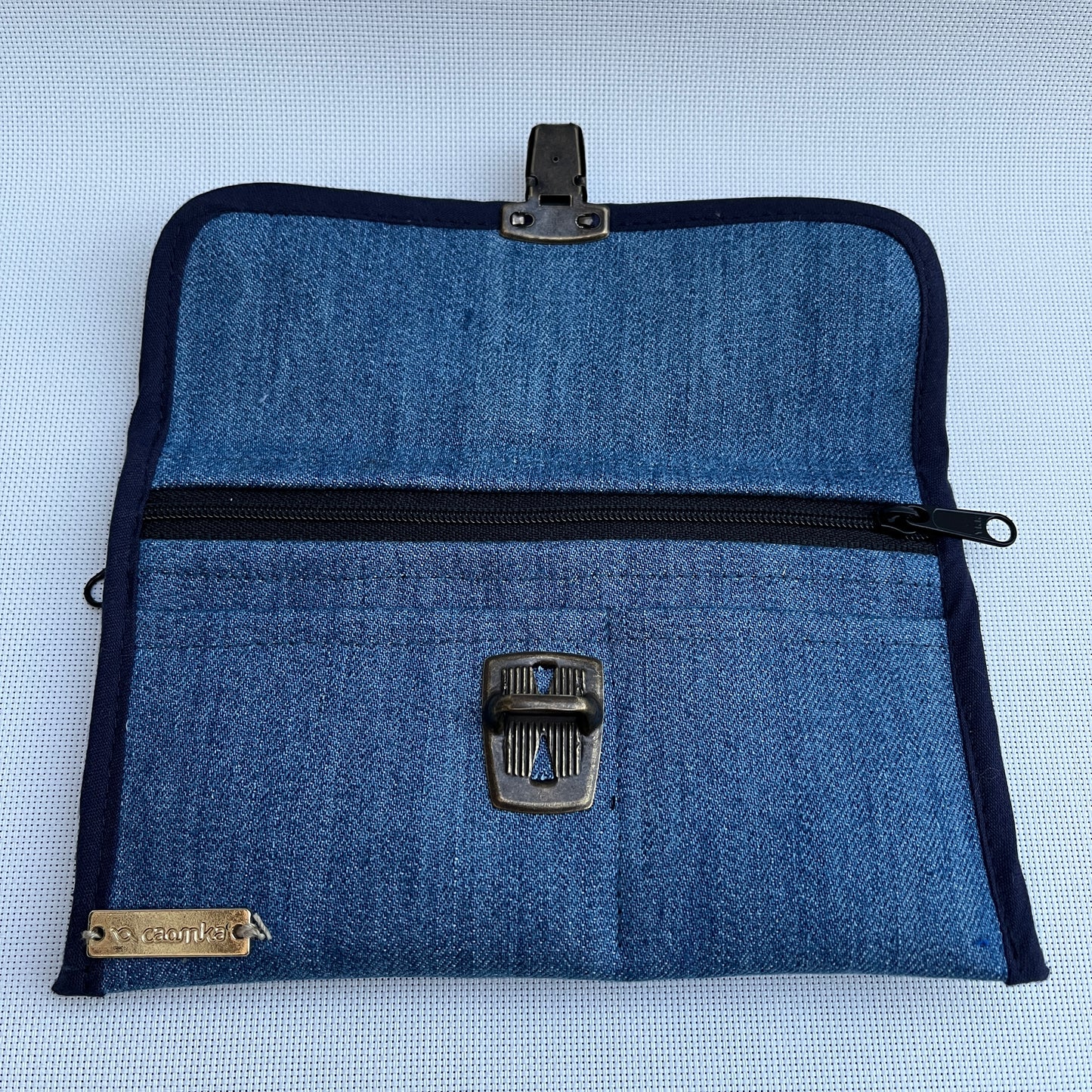 CAOMKA Flat Coin Purse Unique Piece No. 10869