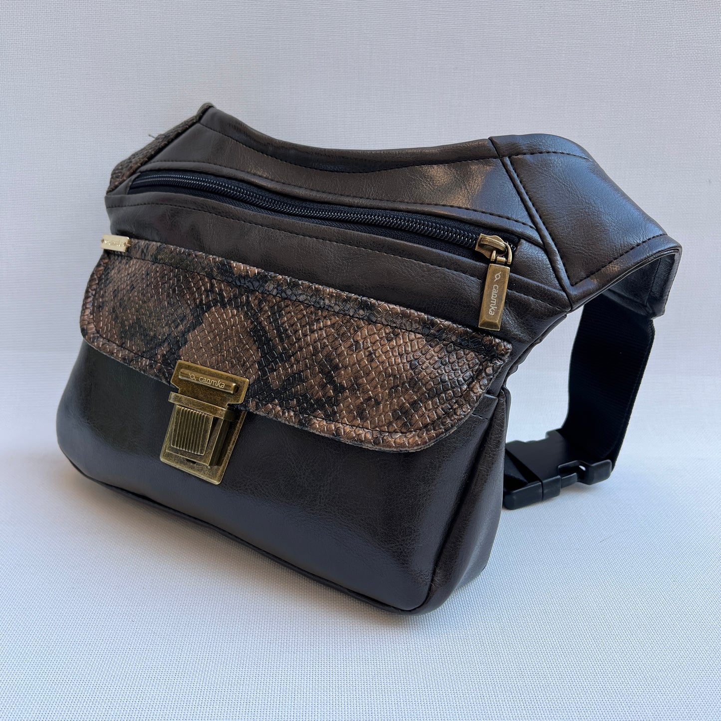 Special Brown & Animal Print · Polipiel Vegana · Pieza Única Núm. 13414