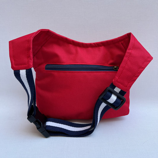 Classic Red "Cordura" Waterproof + Back pocket Unique Piece No. 11891