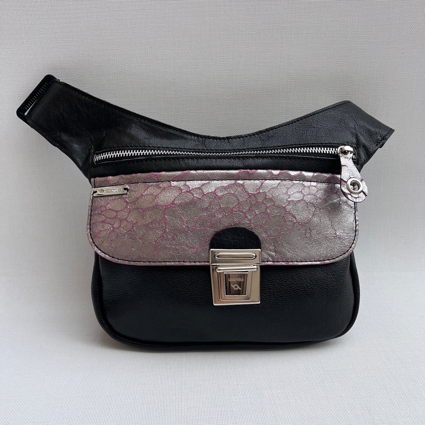 Special "Trencadis"  Black & Silver · Piel natural BioCuir® · Pieza Exclusiva Núm. 13330