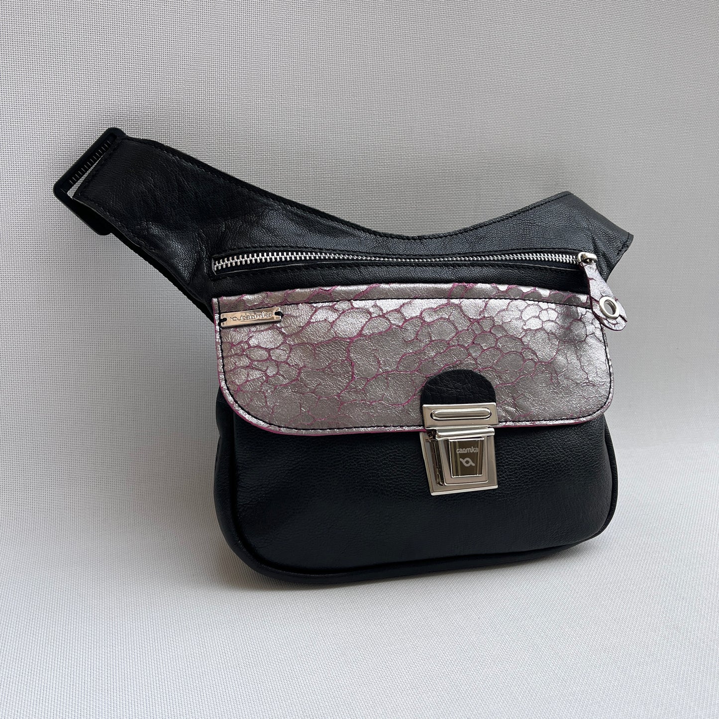 Special "Trencadis"  Black & Silver · Piel natural BioCuir® · Pieza Exclusiva Núm. 13330