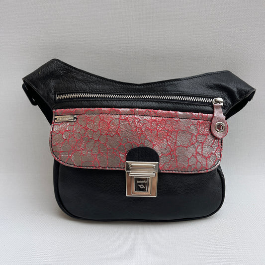 Special "Trencadis"  Black & Silver · Piel natural BioCuir® · Pieza Exclusiva Núm. 13331