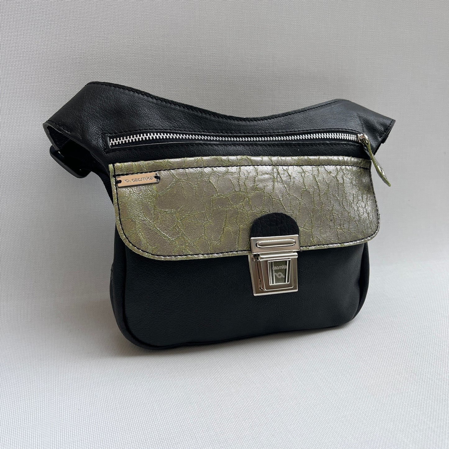 (-50%) Special "Trencadis"  Black & Silver · Piel natural BioCuir® · Pieza Exclusiva Núm. 13332