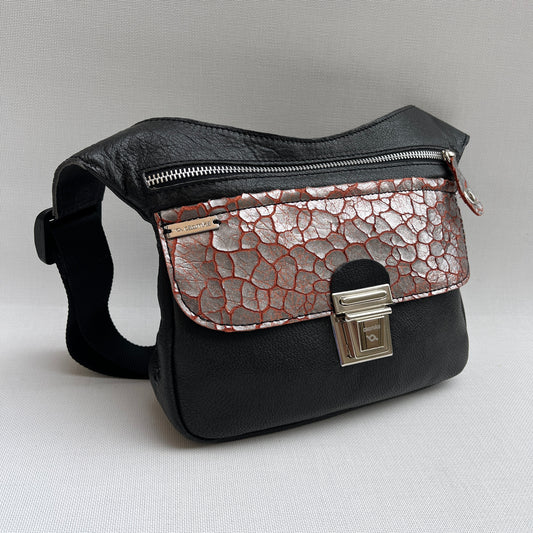 Special "Trencadis"  Black & Silver · Piel natural BioCuir® · Pieza Exclusiva Núm. 13333