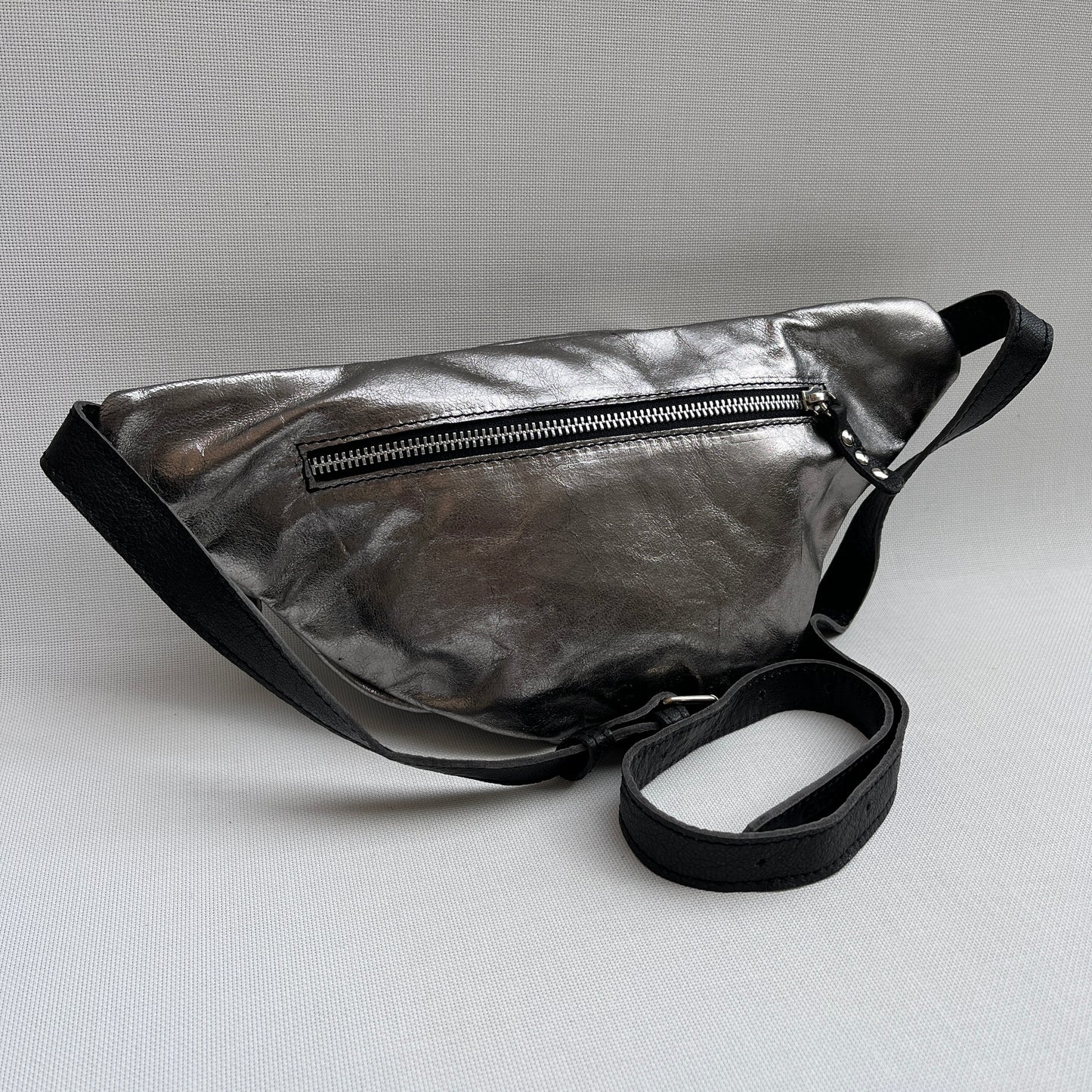 Special Metal Silver Retro Chic · Piel natural BioCuir® · Pieza Exclusiva Núm. 13351