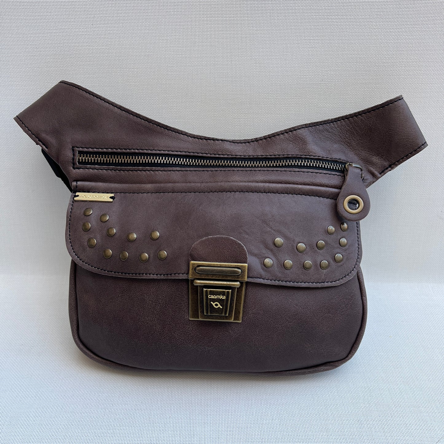Premium Taupe &amp; Old Gold Natural BioCuir® Leather Exclusive Part No. 12592