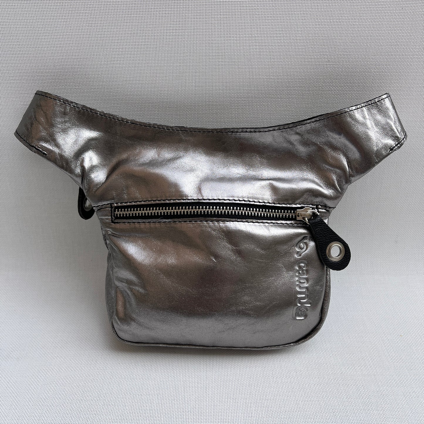 Mini Special Metal Silver · Piel natural BioCuir® · Pieza Exclusiva Núm. 13350