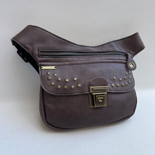 Premium Taupe &amp; Old Gold Natural BioCuir® Leather Exclusive Part No. 12592