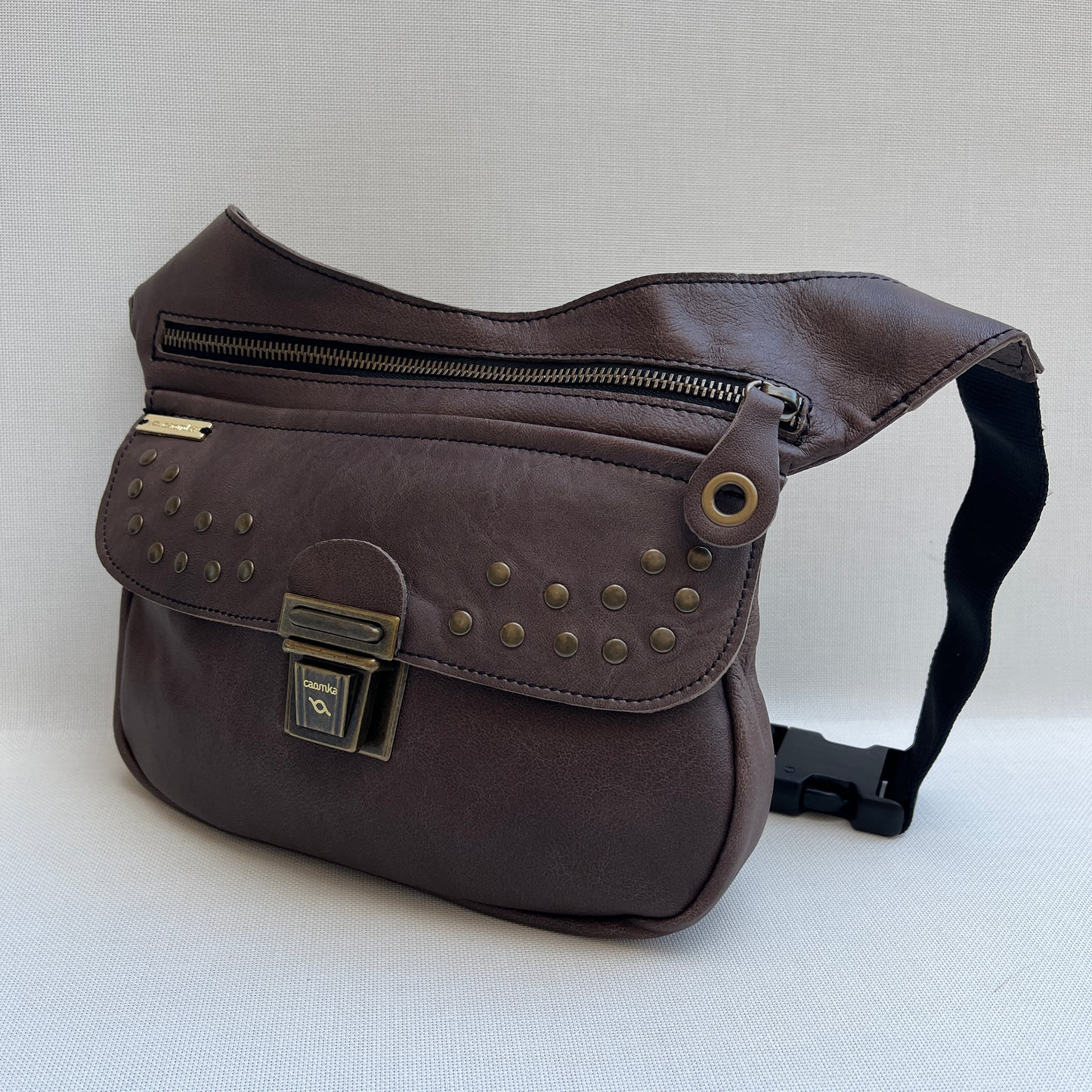 Premium Taupe &amp; Old Gold Natural BioCuir® Leather Exclusive Part No. 12592