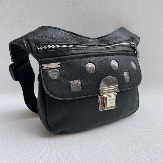 Special "Mix"  Black & Silver · Piel natural BioCuir® · Pieza Única Núm. 13410