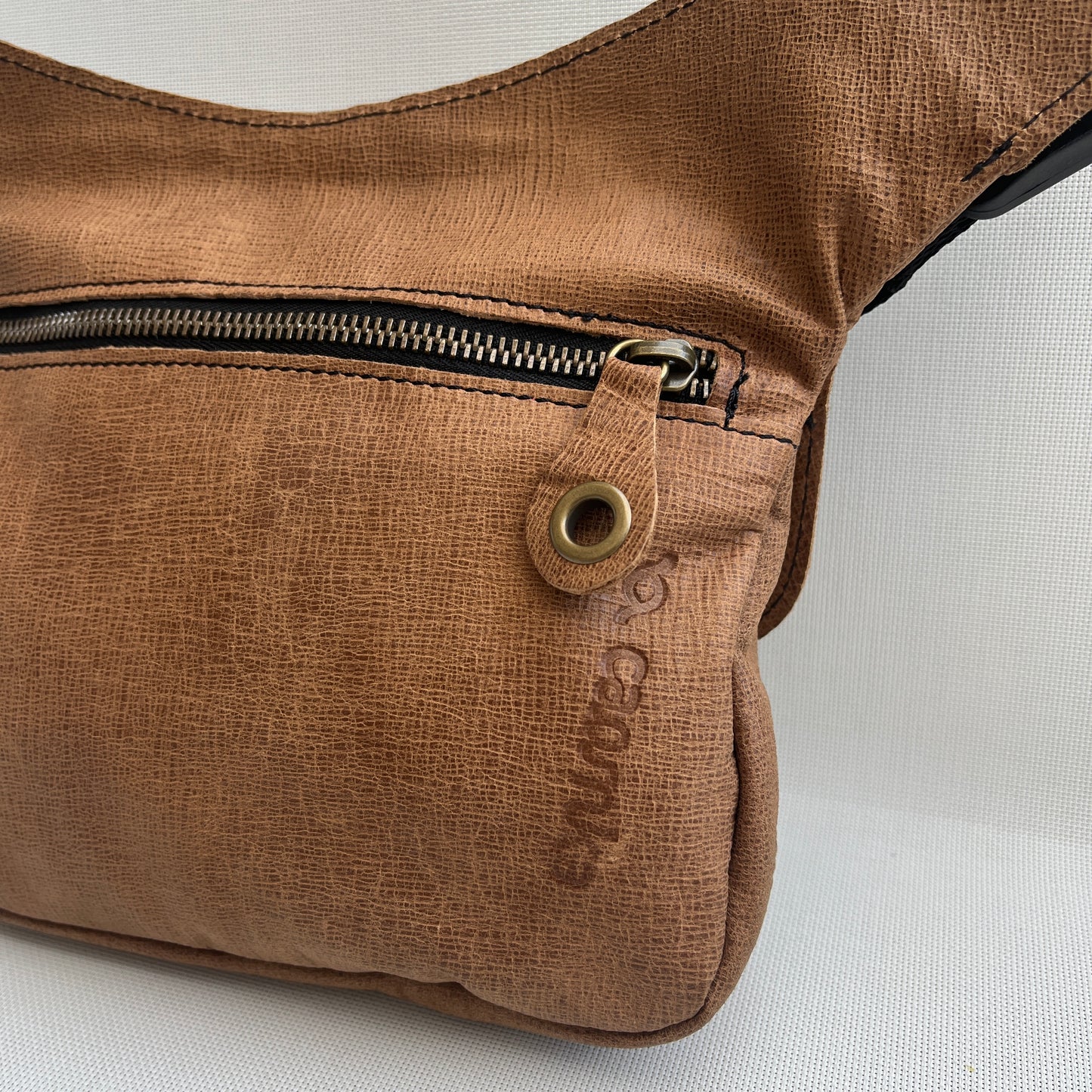 Premium Brown &amp; Old Gold Natural BioCuir® Leather Exclusive Part No. 12590