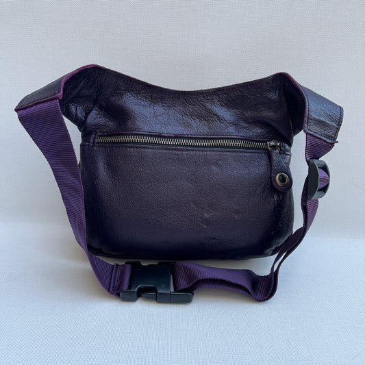 Special Dark Purple & Mandalas · Piel natural BioCuir® · Pieza Única Núm. 12727