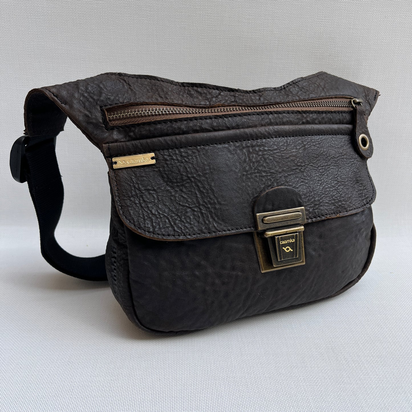 Special Dark Brown & Old Gold · Piel natural BioCuir® · Pieza Exclusiva Núm. 13361