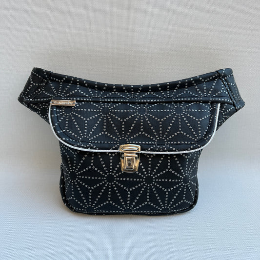 Mini Special Elegant Black Leatherette Unique Piece No. 10962