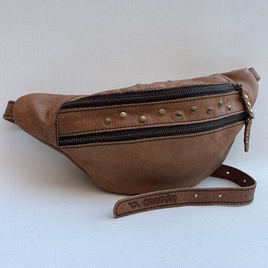 Premium Retro Chic Brown Natural BioCuir® Leather Exclusive Part No. 13378