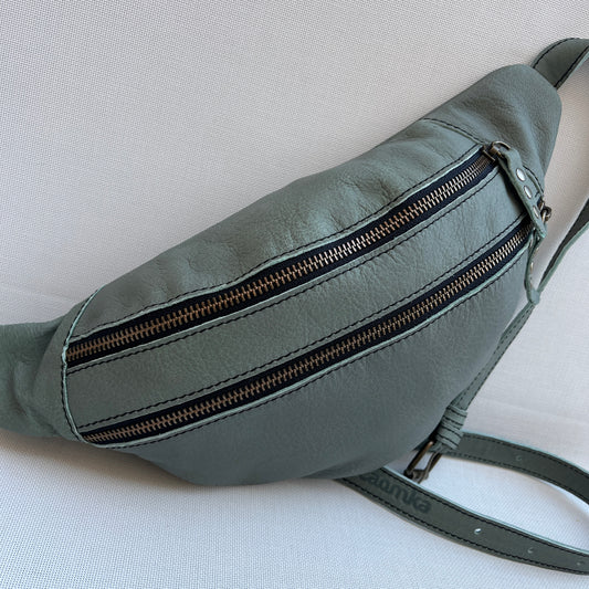 Retro Chic Turquoise BioCuir® Natural Leather Exclusive Item No. 13379