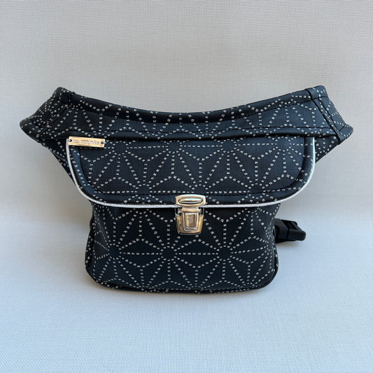 Mini Special Elegant Black Leatherette Unique Piece No. 10955
