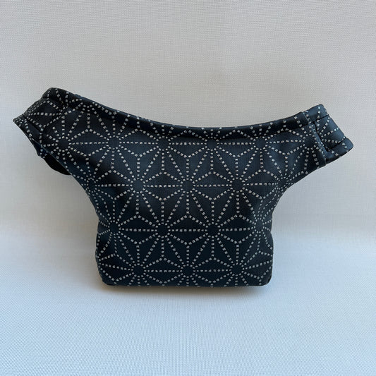 Mini Special Elegant Black Leatherette Unique Piece No. 10955