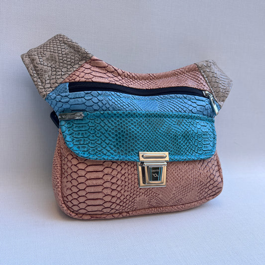 Special Sweet Pink &amp; Blue + Back pocket Unique Piece No. 12626
