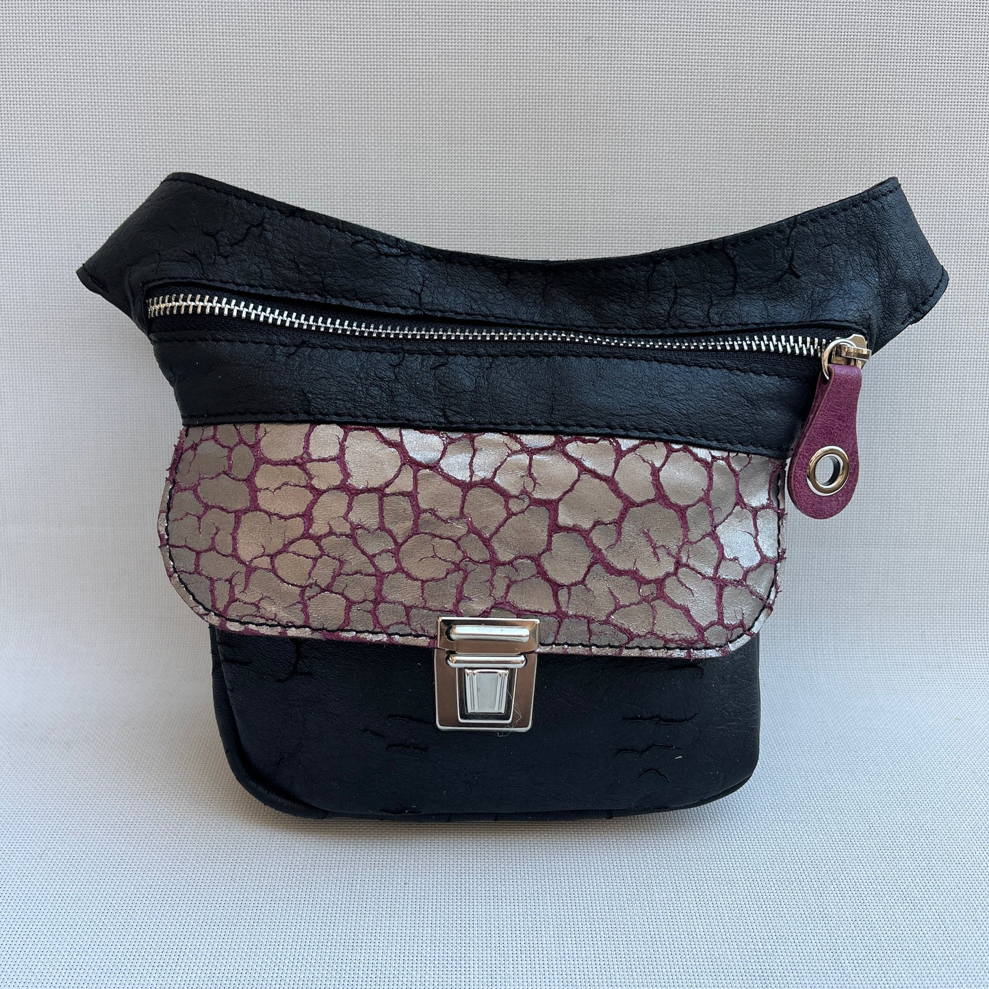 Mini Special Spring BioCuir® natural leather Exclusive Piece No. 13368
