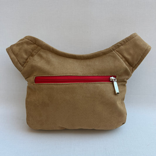 Special Brown &amp; Skulls Suede + Back pocket Unique Piece No. 13396