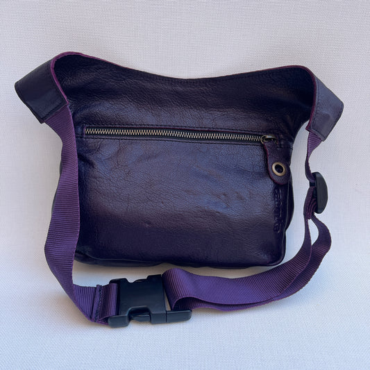 Special Dark Purple & Mandalas · Piel natural BioCuir® · Pieza Única Núm. 12891