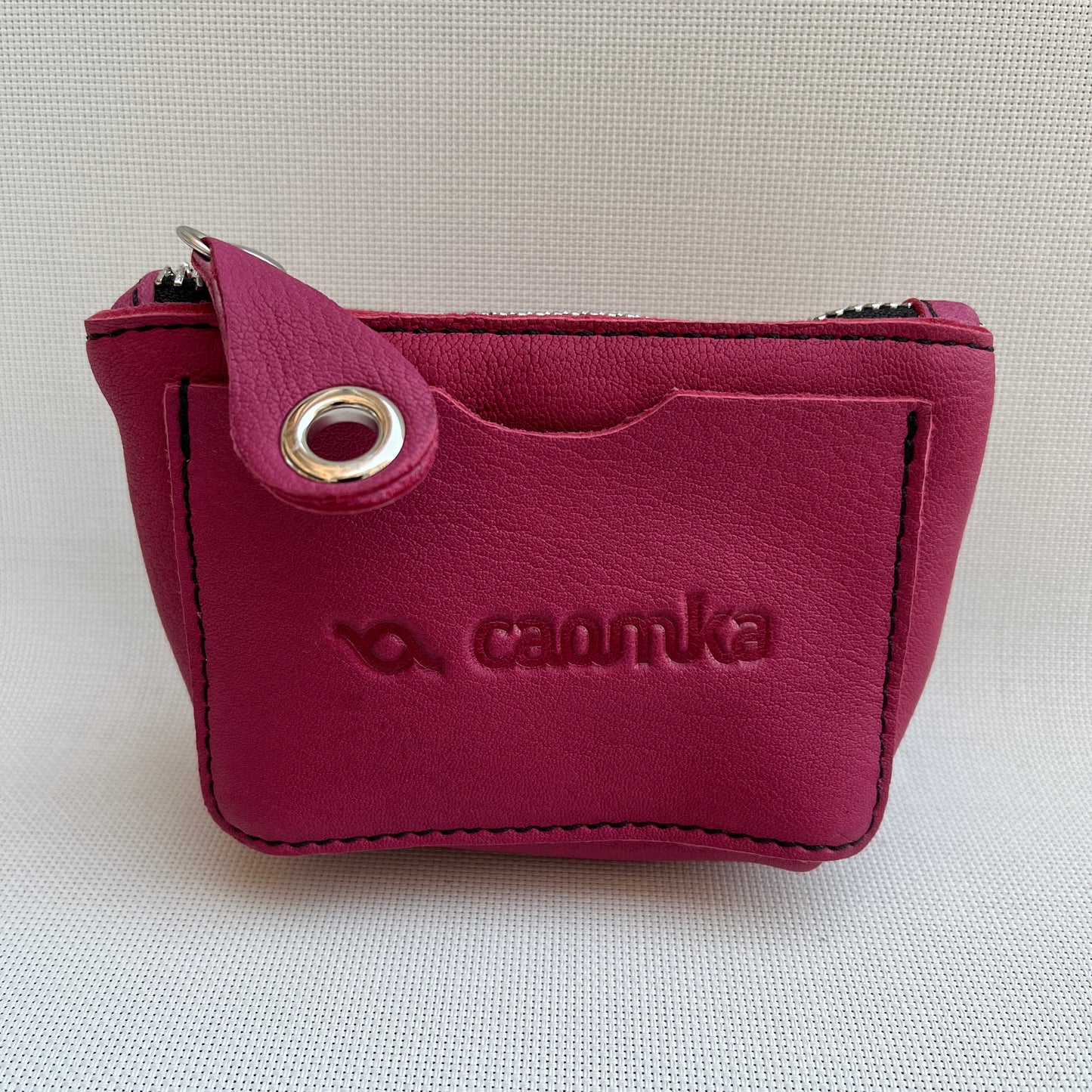 CAOMKA Wink Wallet Natural BioCuir® Leather Exclusive Piece No. 10932