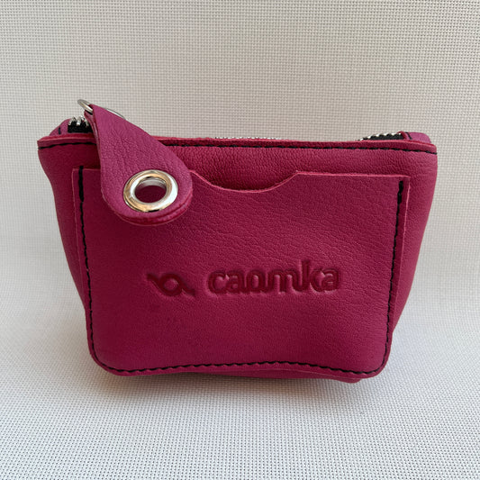 CAOMKA Wink Wallet Natural BioCuir® Leather Exclusive Piece No. 10932