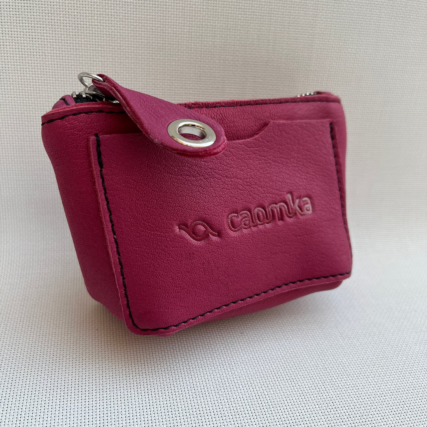 CAOMKA Wink Wallet Natural BioCuir® Leather Exclusive Piece No. 10932