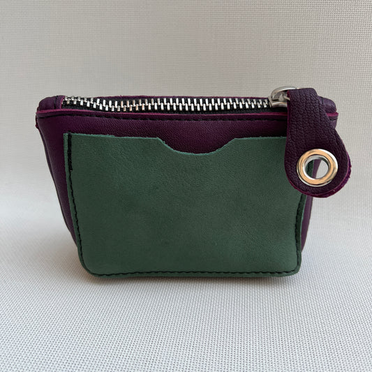 CAOMKA Wink Wallet Natural BioCuir® Leather Exclusive Piece No. 10926