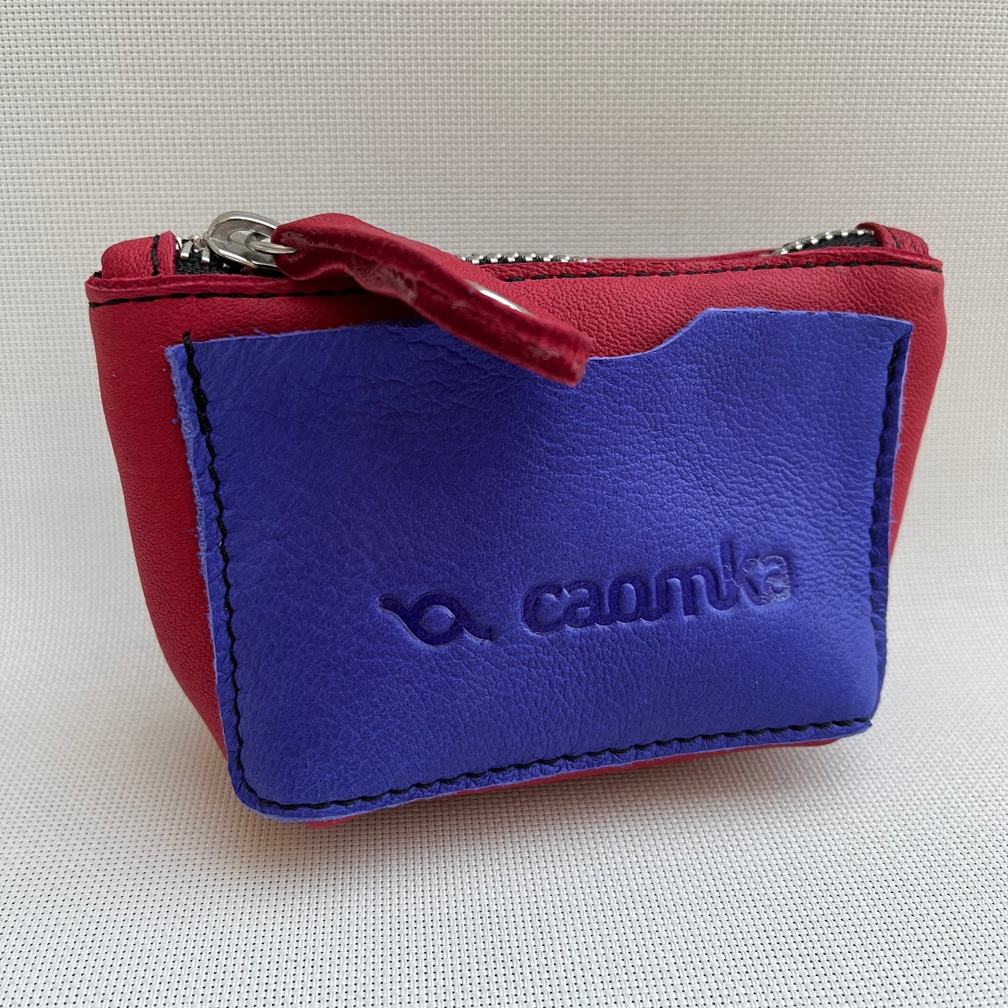 CAOMKA Wink Wallet Natural BioCuir® Leather Exclusive Piece No. 10925