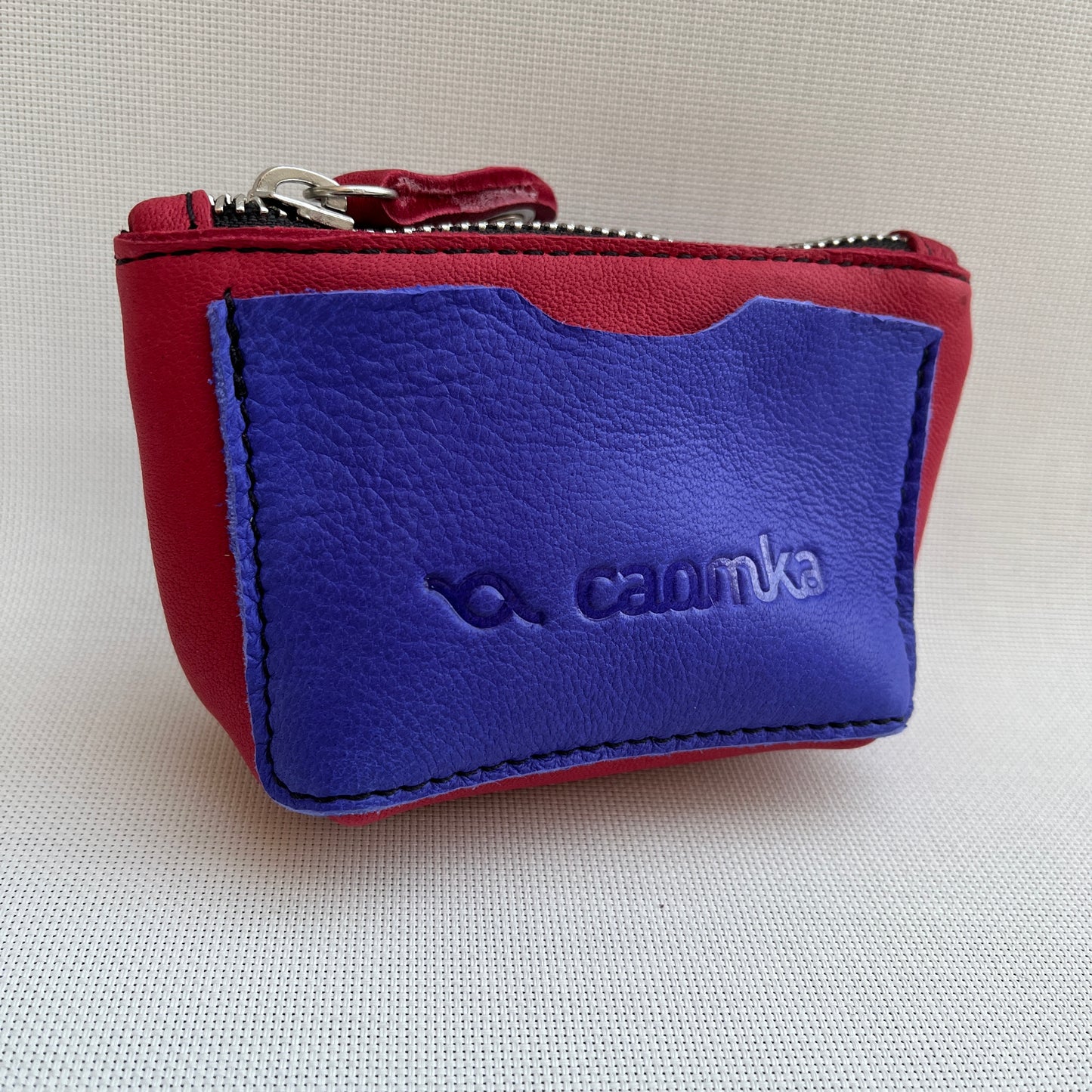 CAOMKA Wink Wallet Natural BioCuir® Leather Exclusive Piece No. 10925