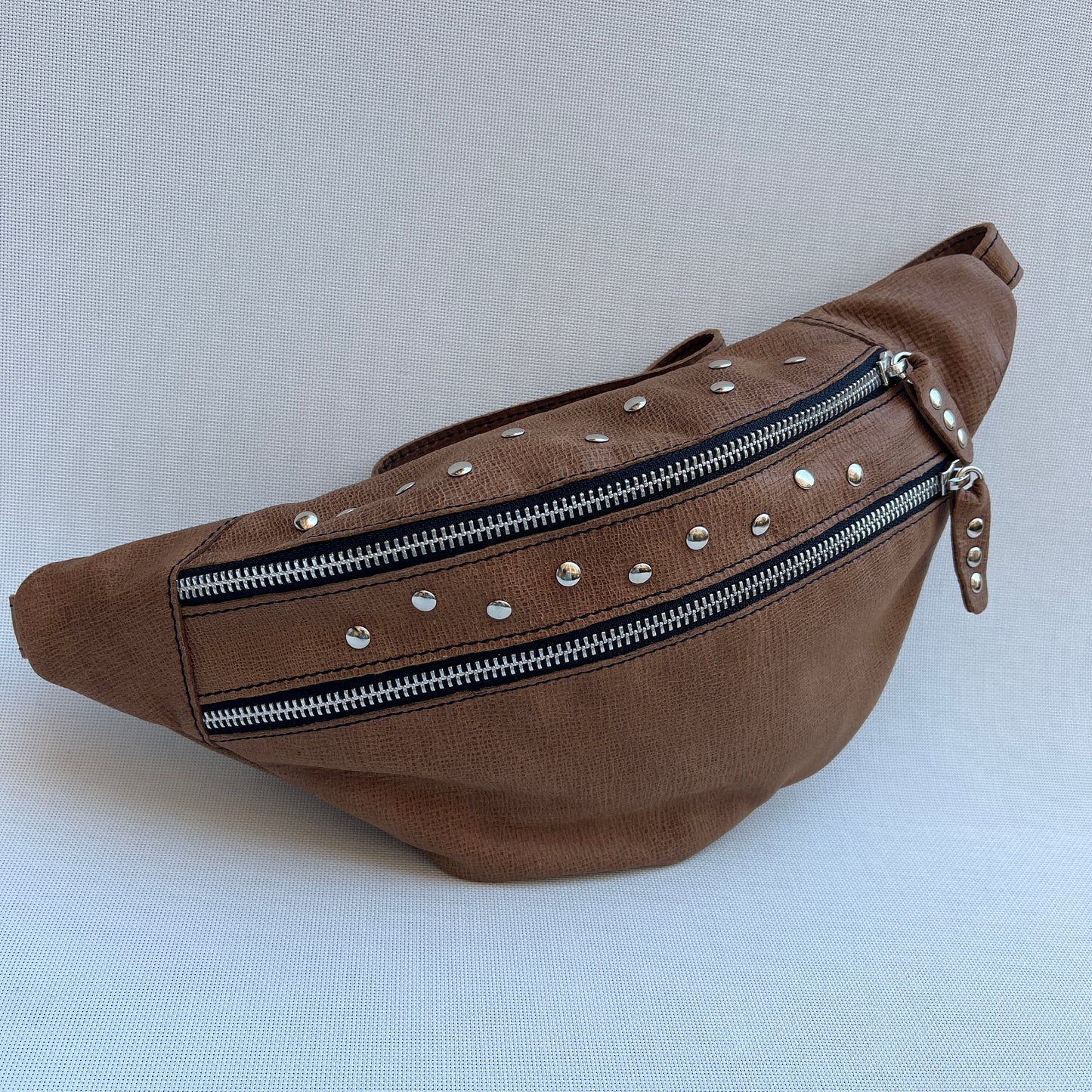 Premium Retro Chic Brown Natural BioCuir® Leather Exclusive Part No. 12648