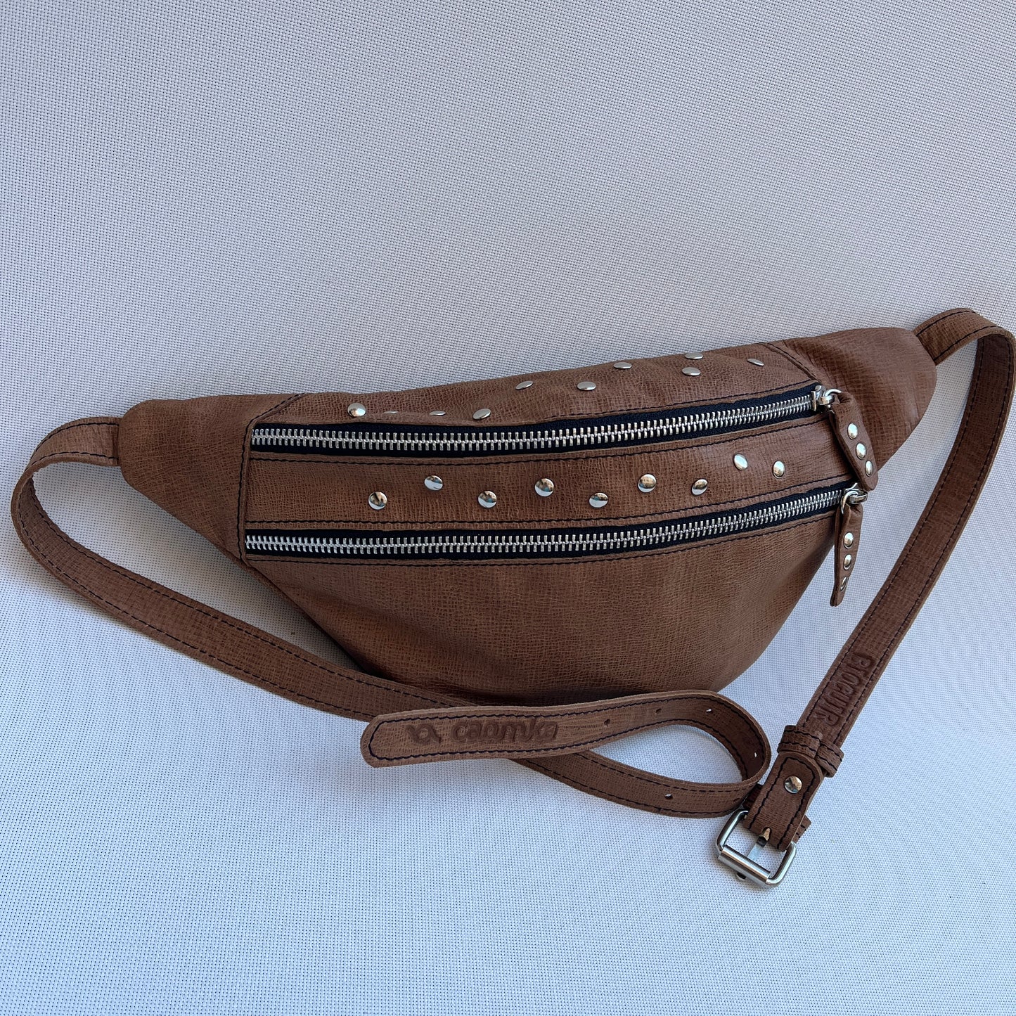 Premium Retro Chic Brown Natural BioCuir® Leather Exclusive Part No. 12648