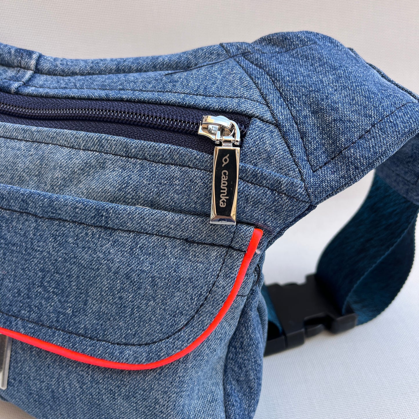 ♻️ Jeans Recycled ♻️ Einzelstück Nr. 13223