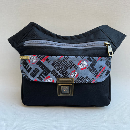 Special Black "La Casa de Papel" + Back pocket Unique Piece No. 10984