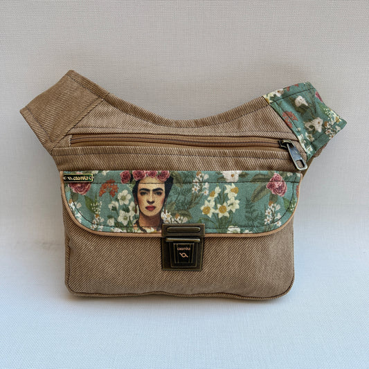 Special Brown & Frida Kahlo + Bolsillo trasero · Pieza Única Núm. 10983