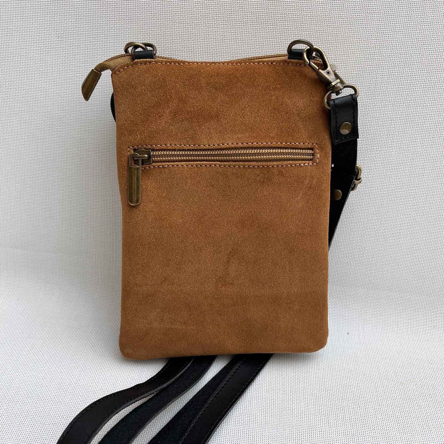 Porta Móvil · Diseño Vaca · Piel natural