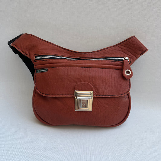 Classic Terracotta BioCuir® natural leather Exclusive Piece No. 11865